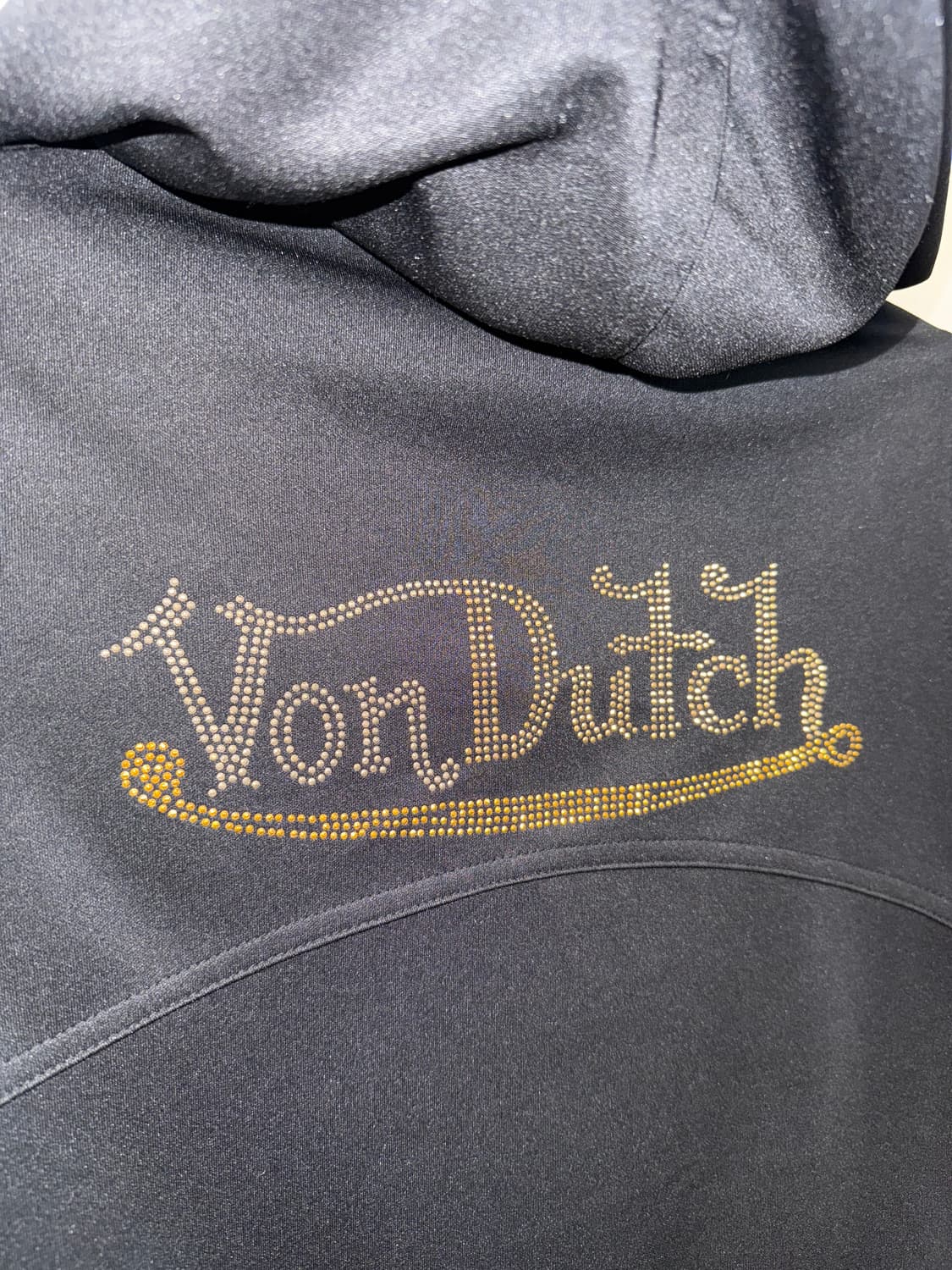 Von Dutch black cubic logo hood zipup  상품이미지5