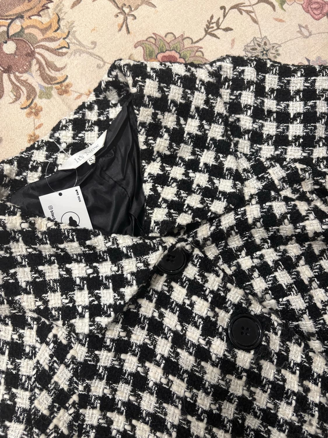 vtg 하운드투스 트위드 자켓 상품이미지3