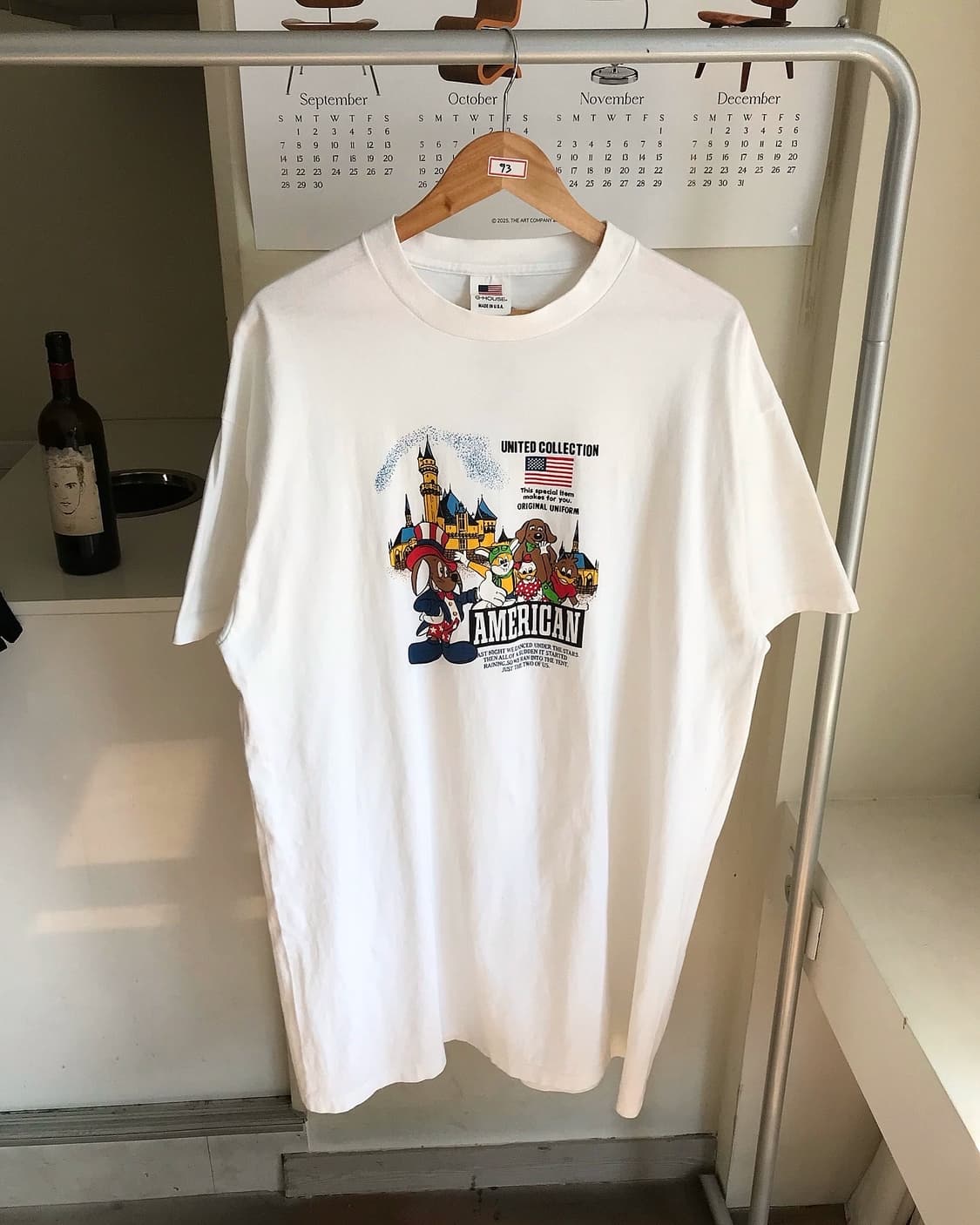 90s usa 프린팅 원피스 상품이미지5