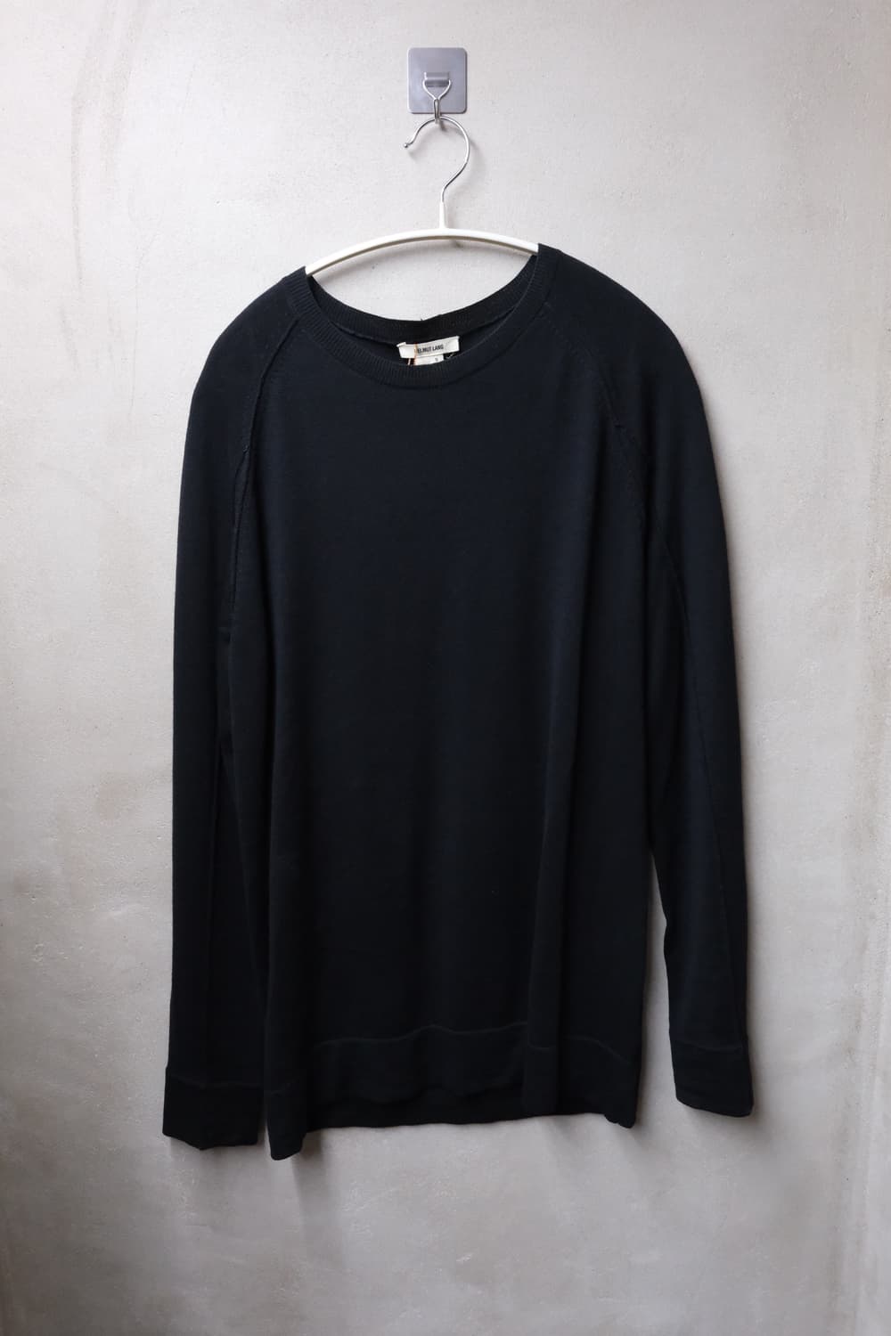 Helmut lang 리버스 심 니트 s 상품이미지4