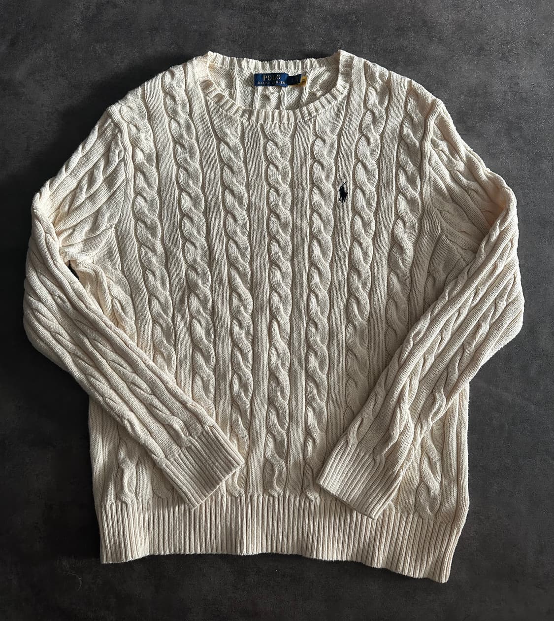 Polo Ralph Lauren 케이블 니트 스웨터 정품 M~L 상품이미지1