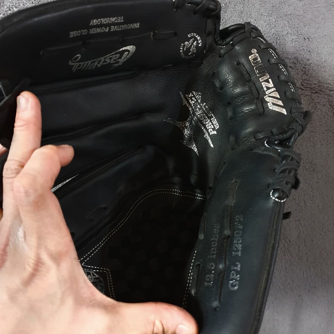 미즈노 소프트볼 좌투수 글러브 GPL1250FL 상품이미지4