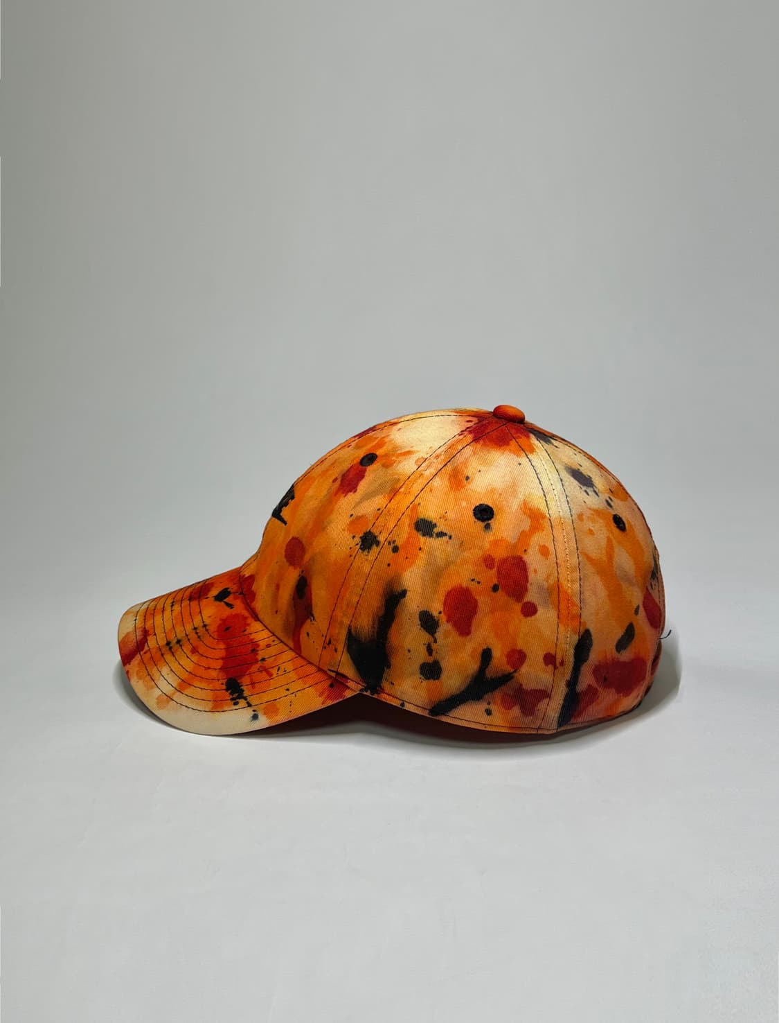 NIKE 나이키 초레어 빈티지 커스텀 오렌지/레드 가을의 불씨 볼캡 모자 상품이미지5