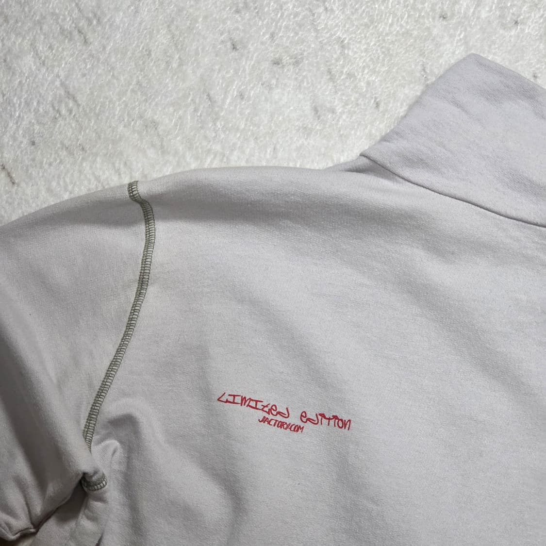 빈티지 스컬 펑크 프린팅 져지 상품이미지6