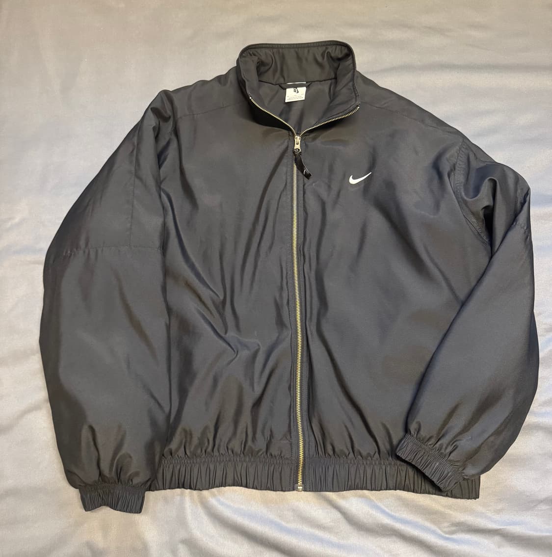 나이키NRG 솔로스우시 사틴 봄버 자켓 블랙 XL 상품이미지2