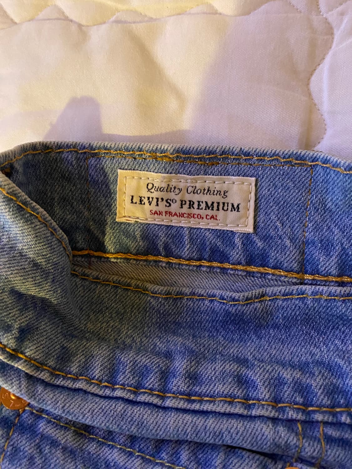 리바이스 빅e 연청바지 상품이미지1