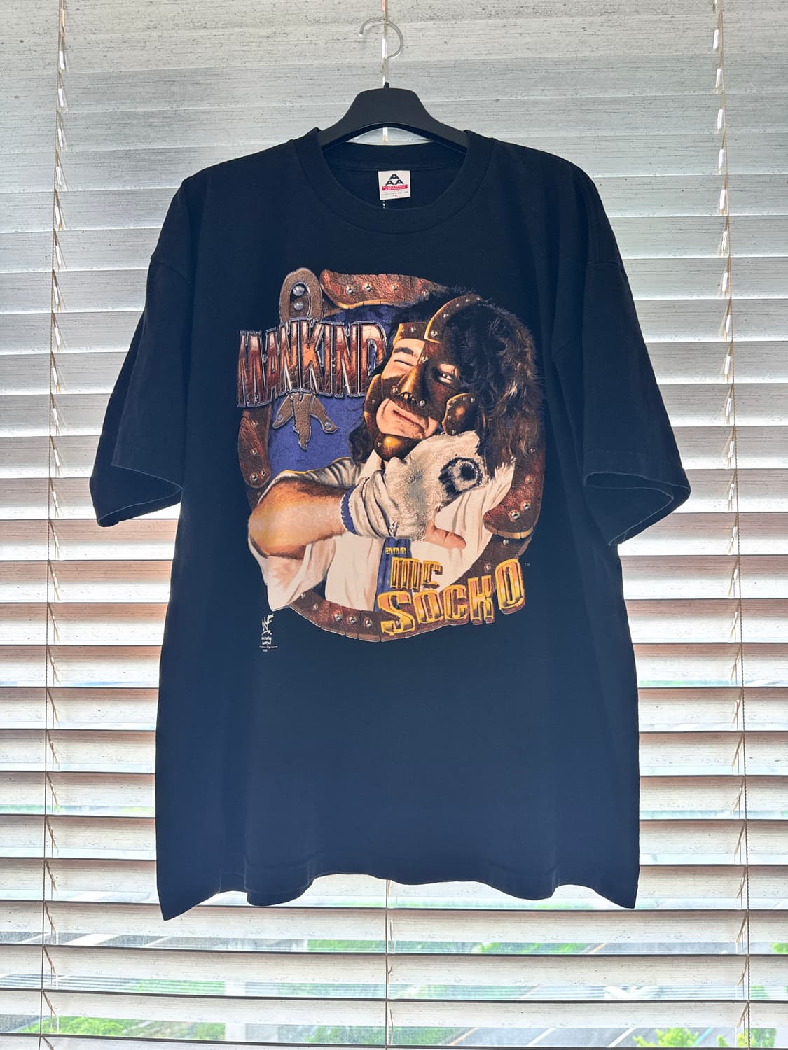 [XXL] 90s WWF 맨카인드 Worship the Sock 상품이미지1