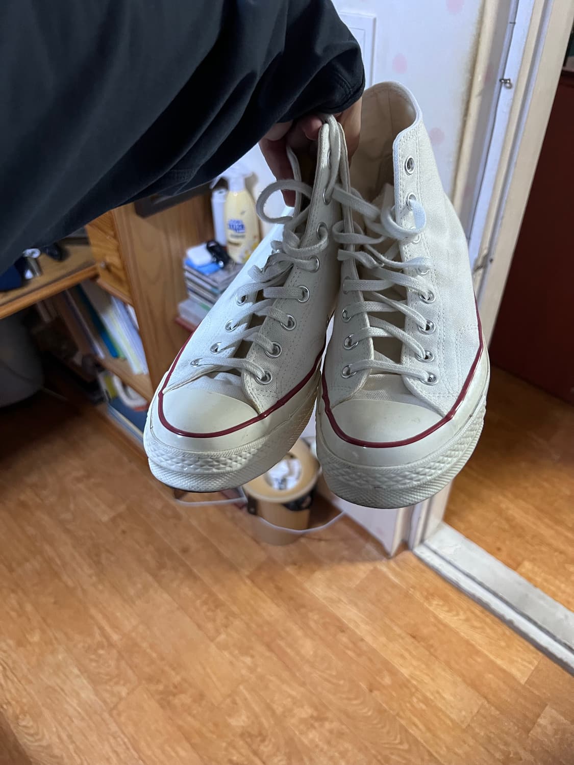 컨버스 척테일러 70하이 화이트 270 판매 상품이미지1