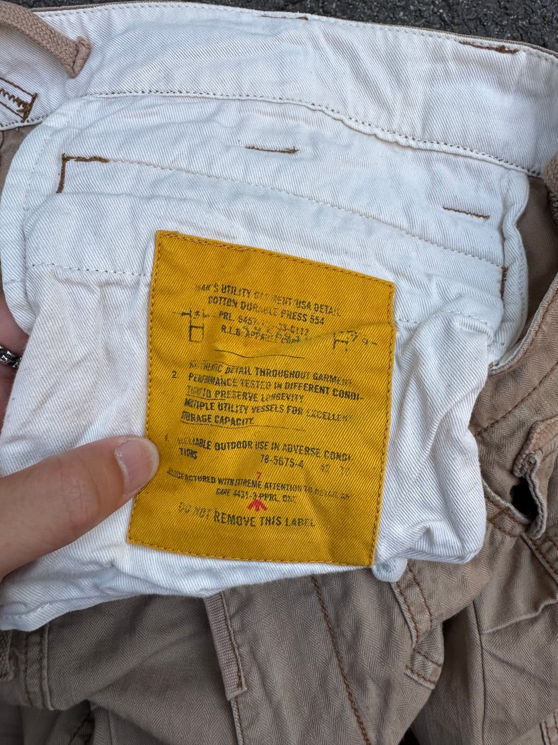 폴로랄프로렌 밀리터리 멀티포켓 카고팬츠  상품이미지5