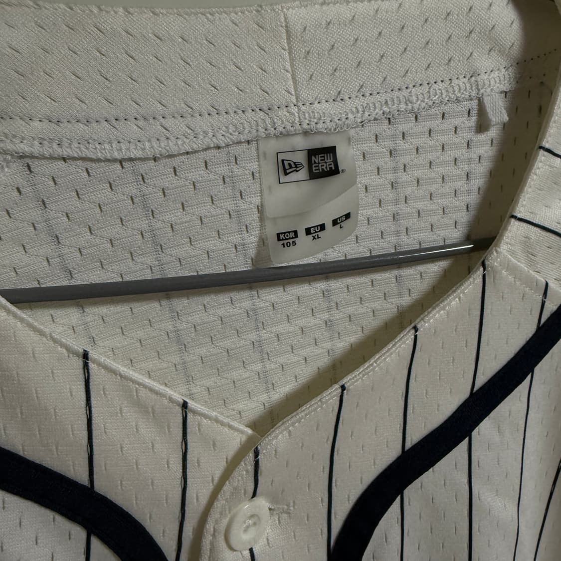 뉴에라 야구 유니폼 반팔 (새상품 / 2개 있음)💙 상품이미지4