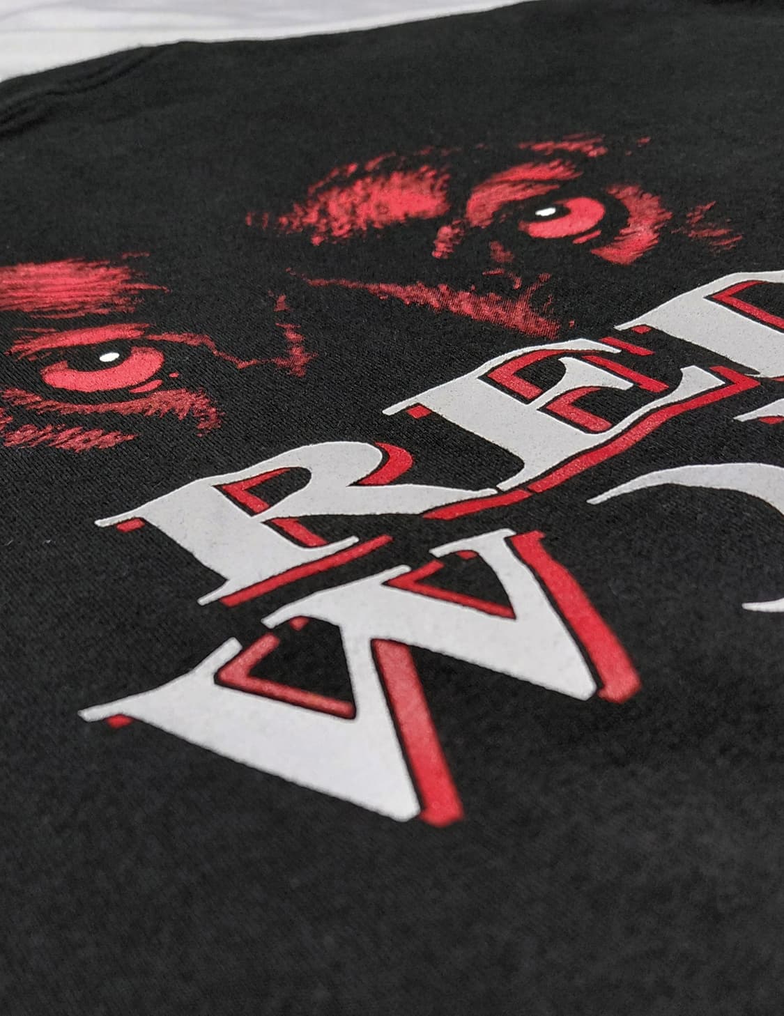 [L] 90년대 미국산 저지스 올드태그 Red Wolf 반팔티 상품이미지10