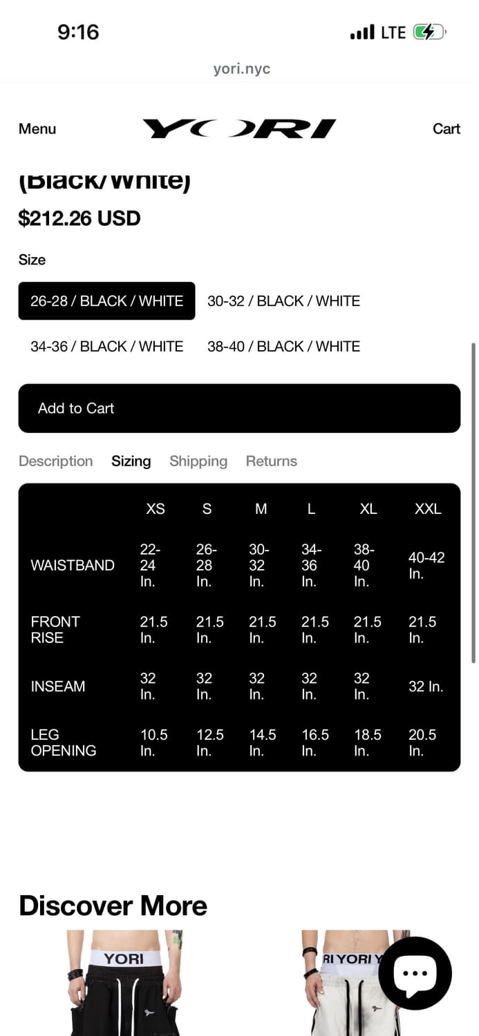 [S] [새상품] Yori sports 5 stripe pants 상품이미지3