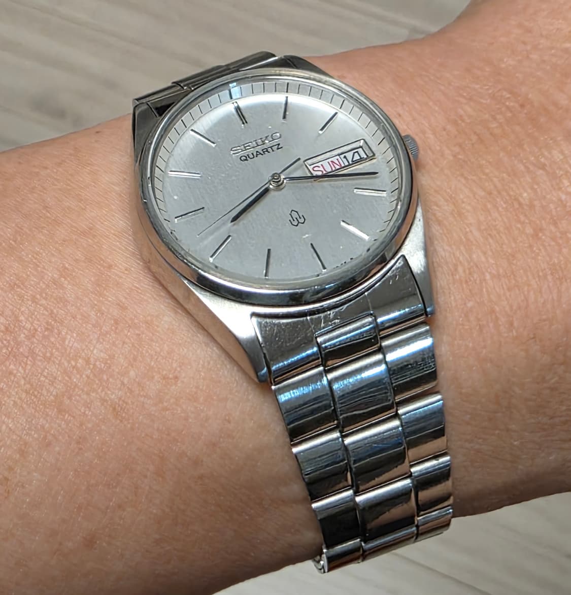 세이코 (SEIKO) 빈티지 8223-6021 쿼츠 시계(여유줄+박스) 상품이미지4