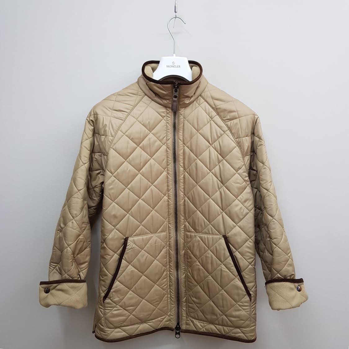 폴로 랄프로렌 퀼팅 플리스 라이닝 집업 자켓 L사이즈 상품이미지1