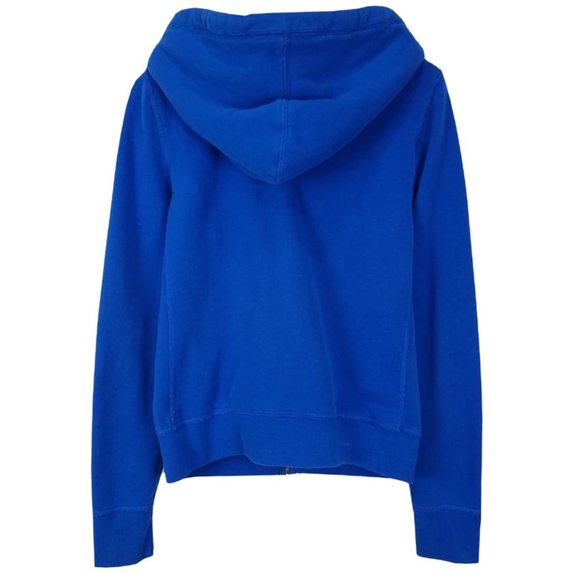 [아베크롬비] Y2K 빅로고 양털 후드 집업 블루 M18531 상품이미지3