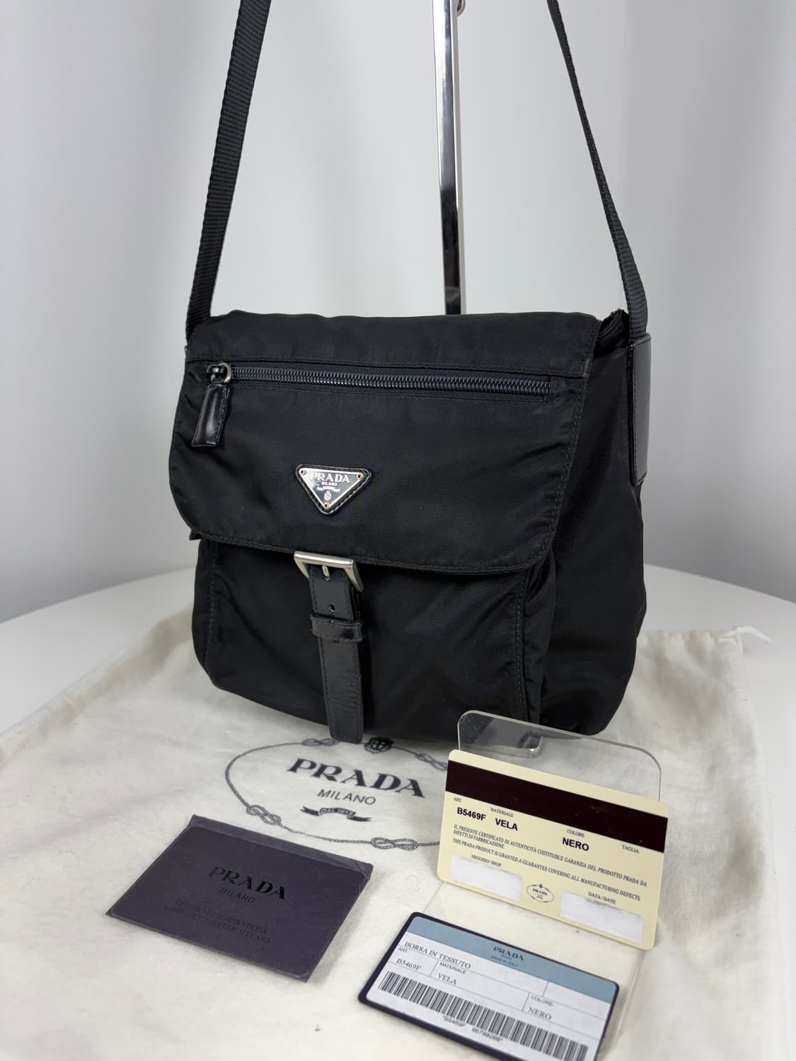 프라다 B5469F 나일론 크로스백 메신저백 상품이미지2