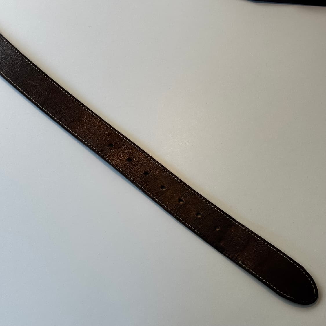 본더치 레더 벨트 메탈 버클 (OS) y2k 상품이미지6