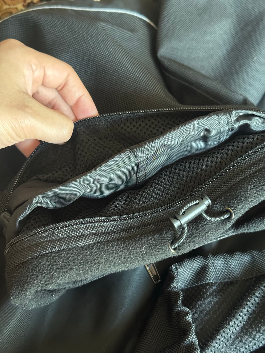 발렌시아가 남성 하프 반집업 윈드브레이커 트랙 아노락 자켓 블랙 44 상품이미지7