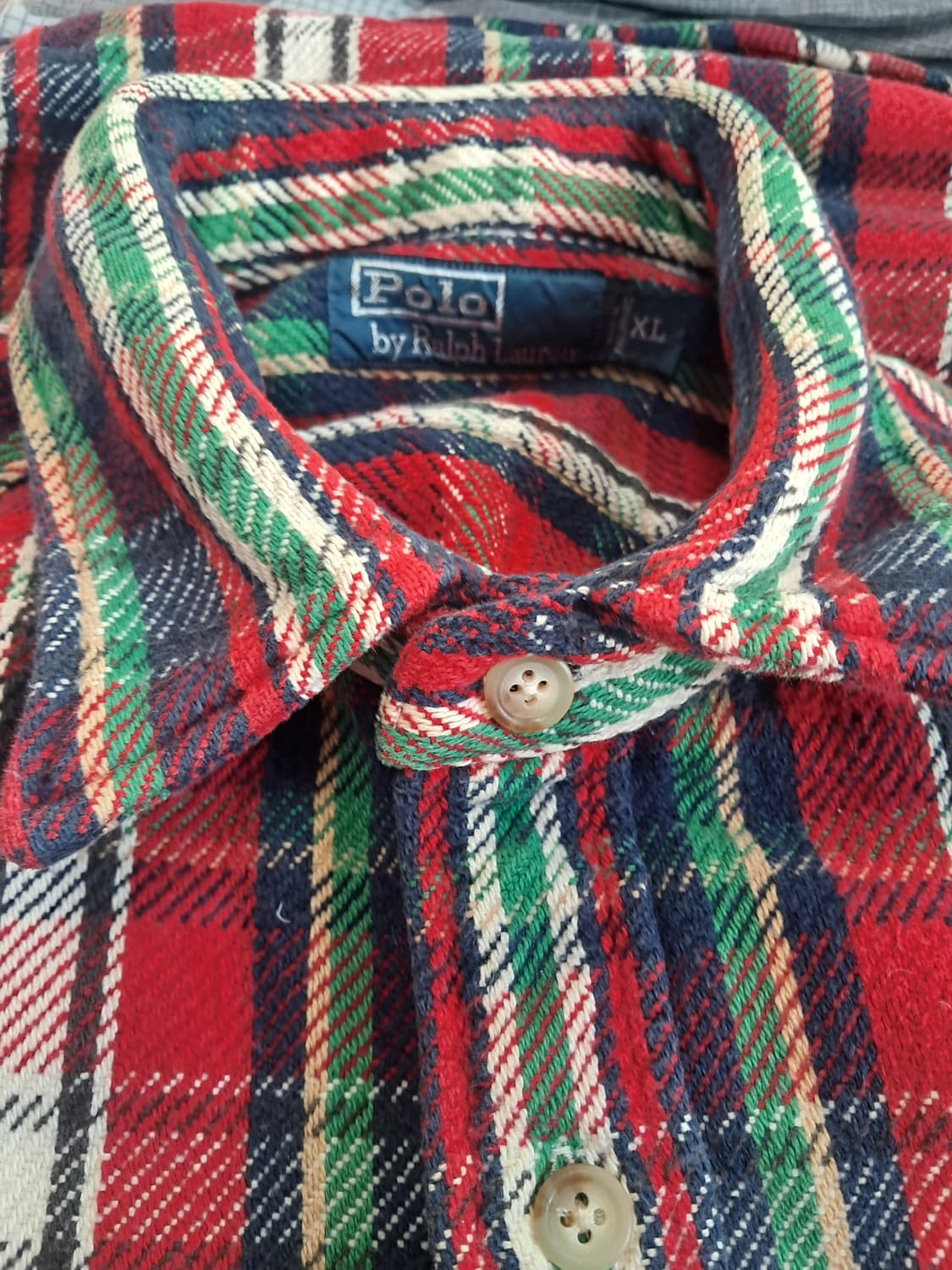 폴로랄프로렌 탄탄체크남방 상품이미지2