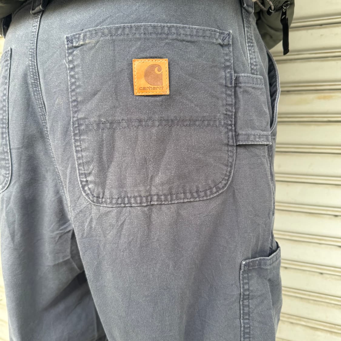 90‘s Carhartt Navy Work Pants 상품이미지2