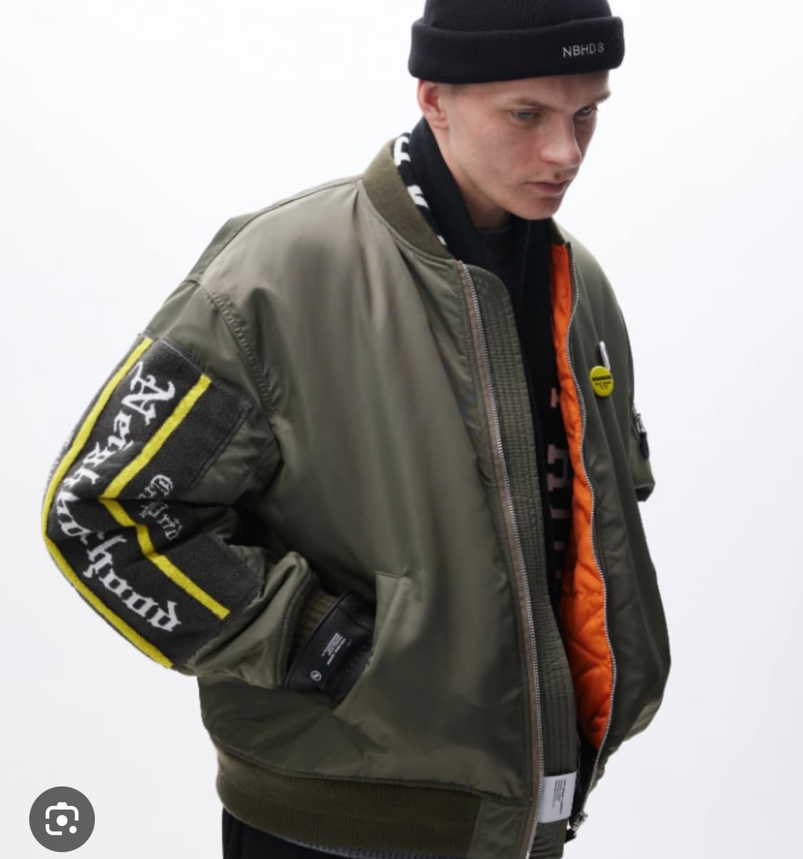 (새제품) 네이버후드 마원자켓 MA-1 FLIGHT JACKET MOD 상품이미지1