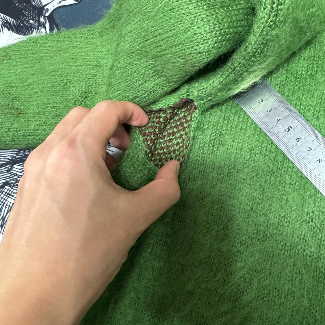 슈퍼서브 오버핏 니트 L사이즈 상품이미지6