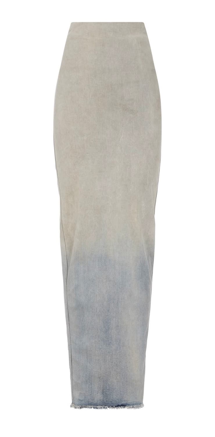 Rick Owens denim skirt 상품이미지1