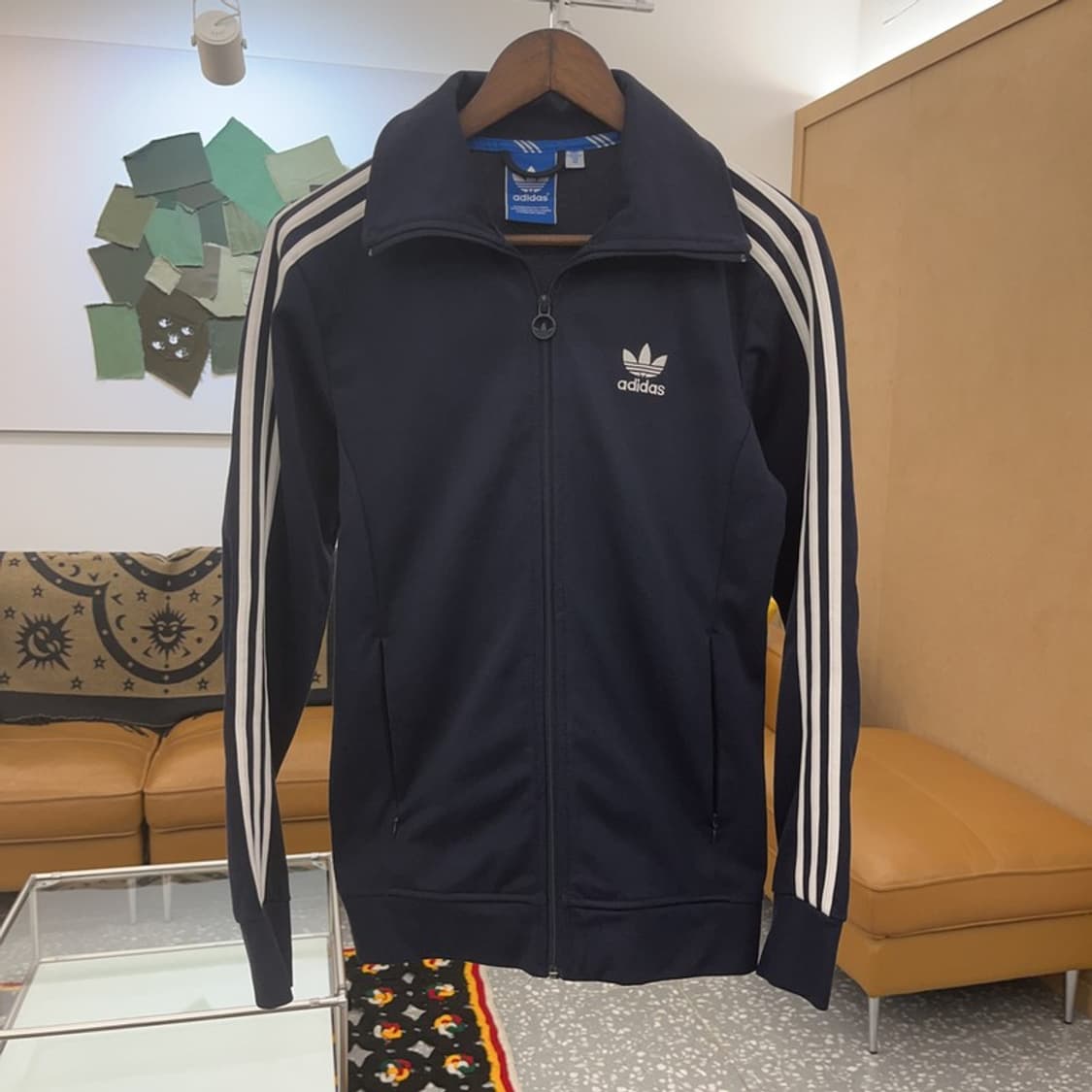 아디다스 올드스쿨 빈티지 슬림핏 유로파 져지 집업 95 C07893 상품이미지3