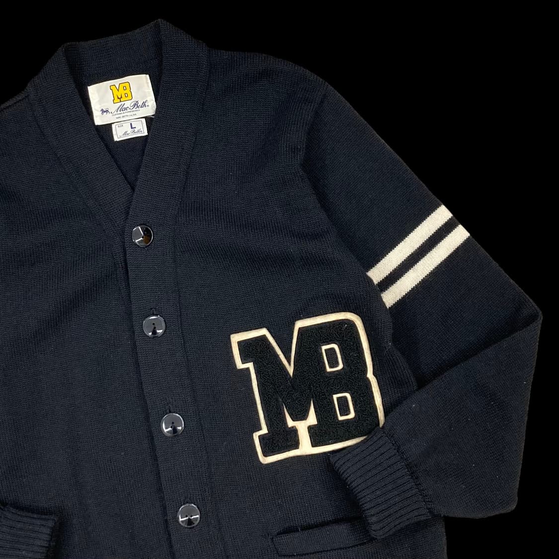 MAC BETH 맥베스 90s 빈티지 울 가디건 상품이미지2