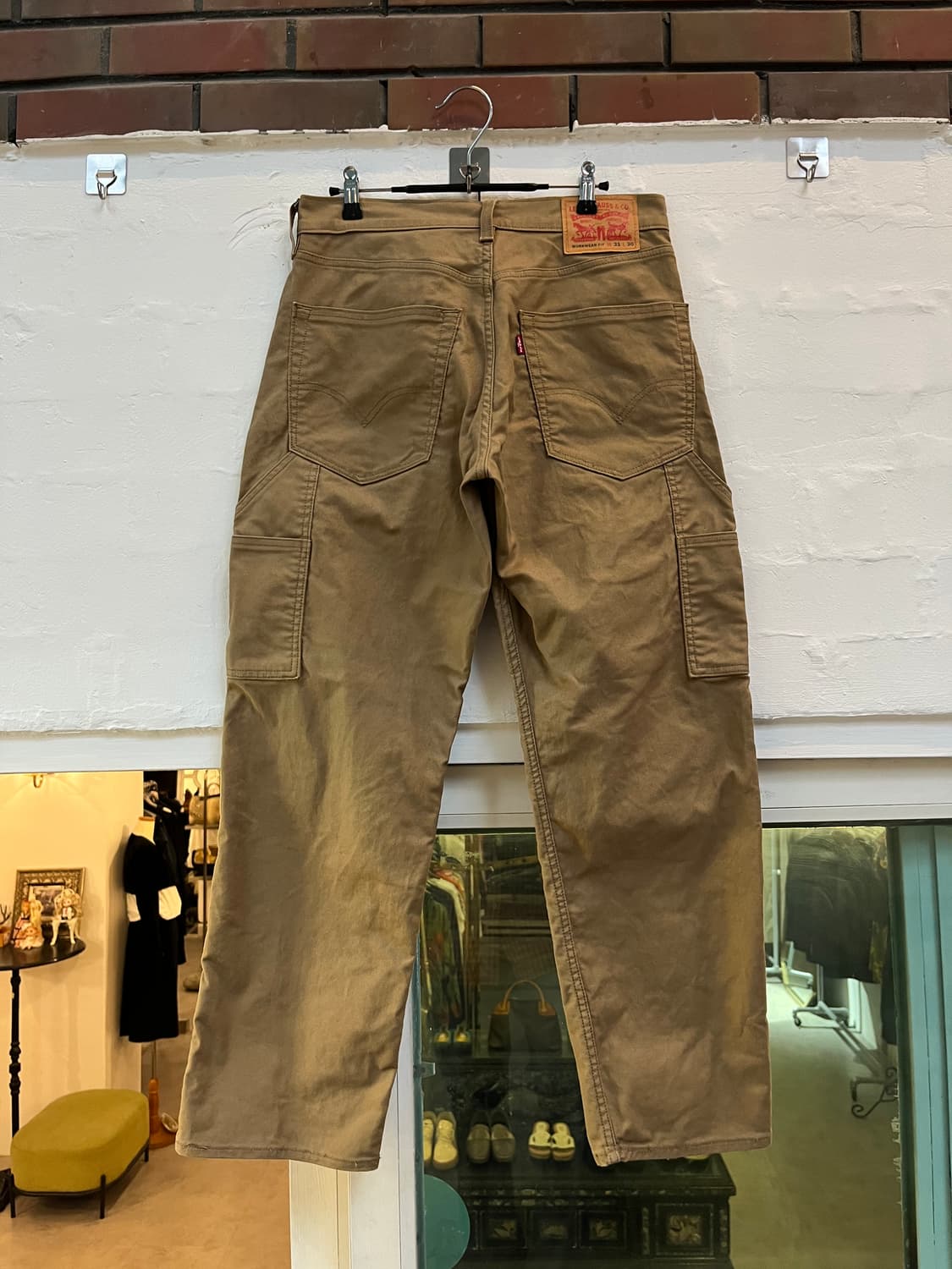 Levis 워크웨어 브라운 데님팬츠 W31/L30 상품이미지3