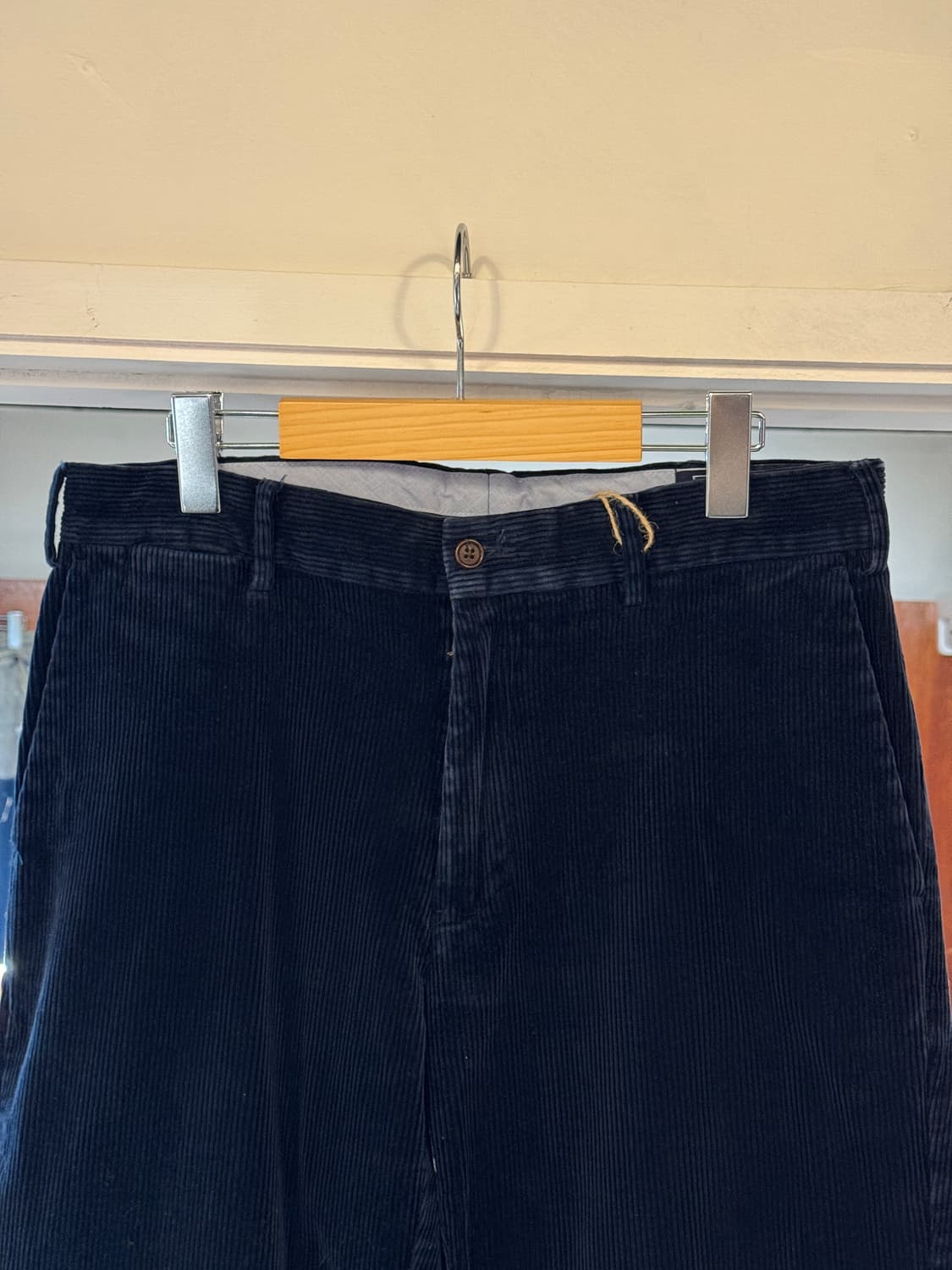폴로랄프로렌 클래식핏 코듀로이 팬츠 빈티지 골덴바지 네이비 32 상품이미지2