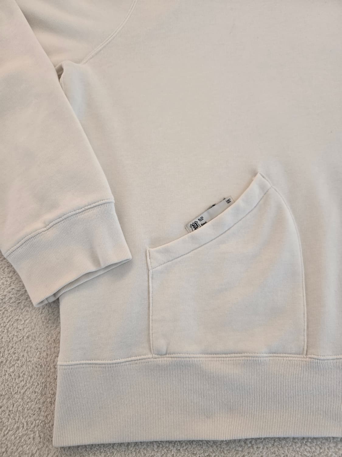 폴로 랄프로렌 화이트 유틸리티 후드티 XL 상품이미지4