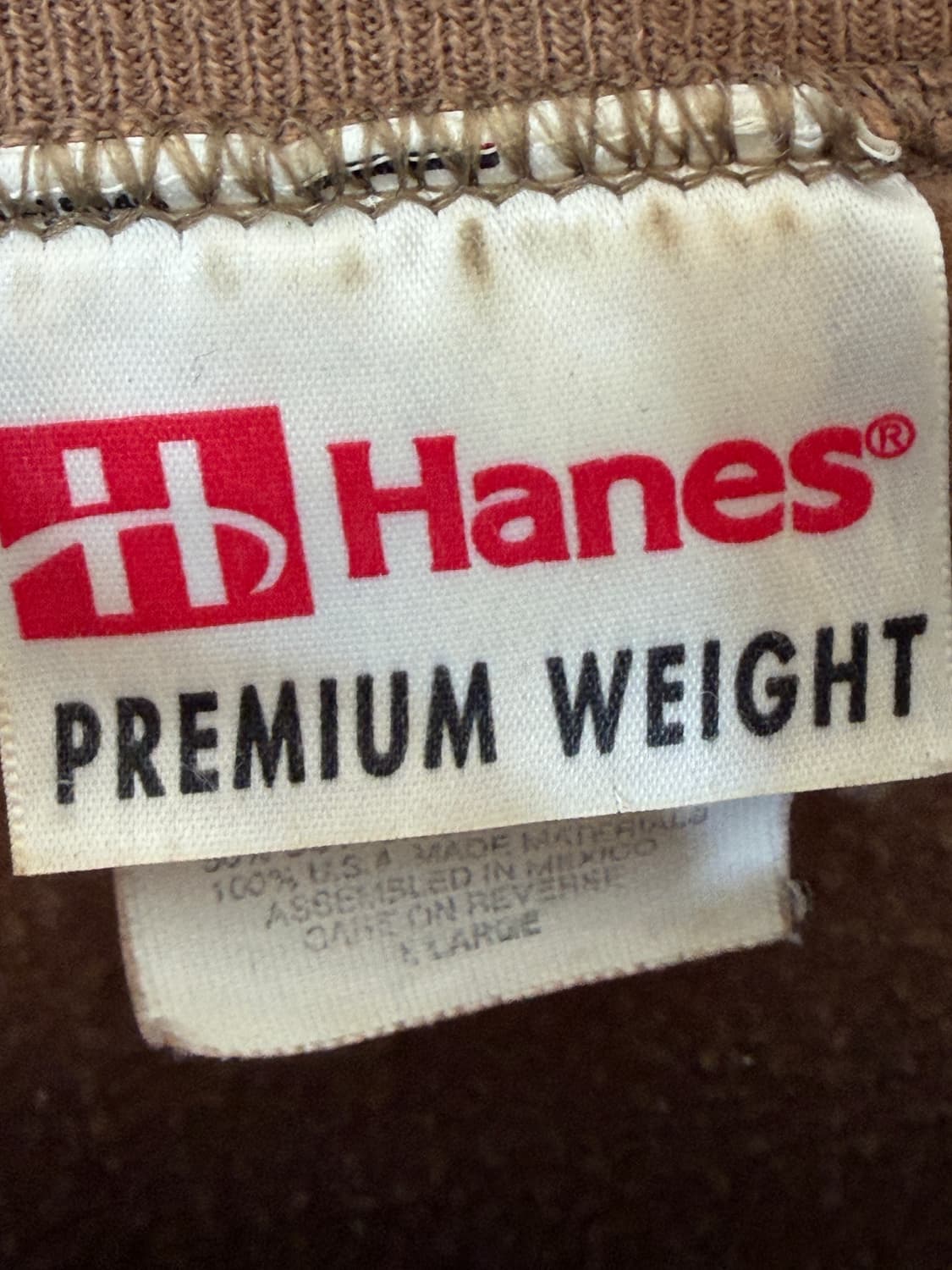 90's HANES sweat shirt (made in MEXICO) 상품이미지5