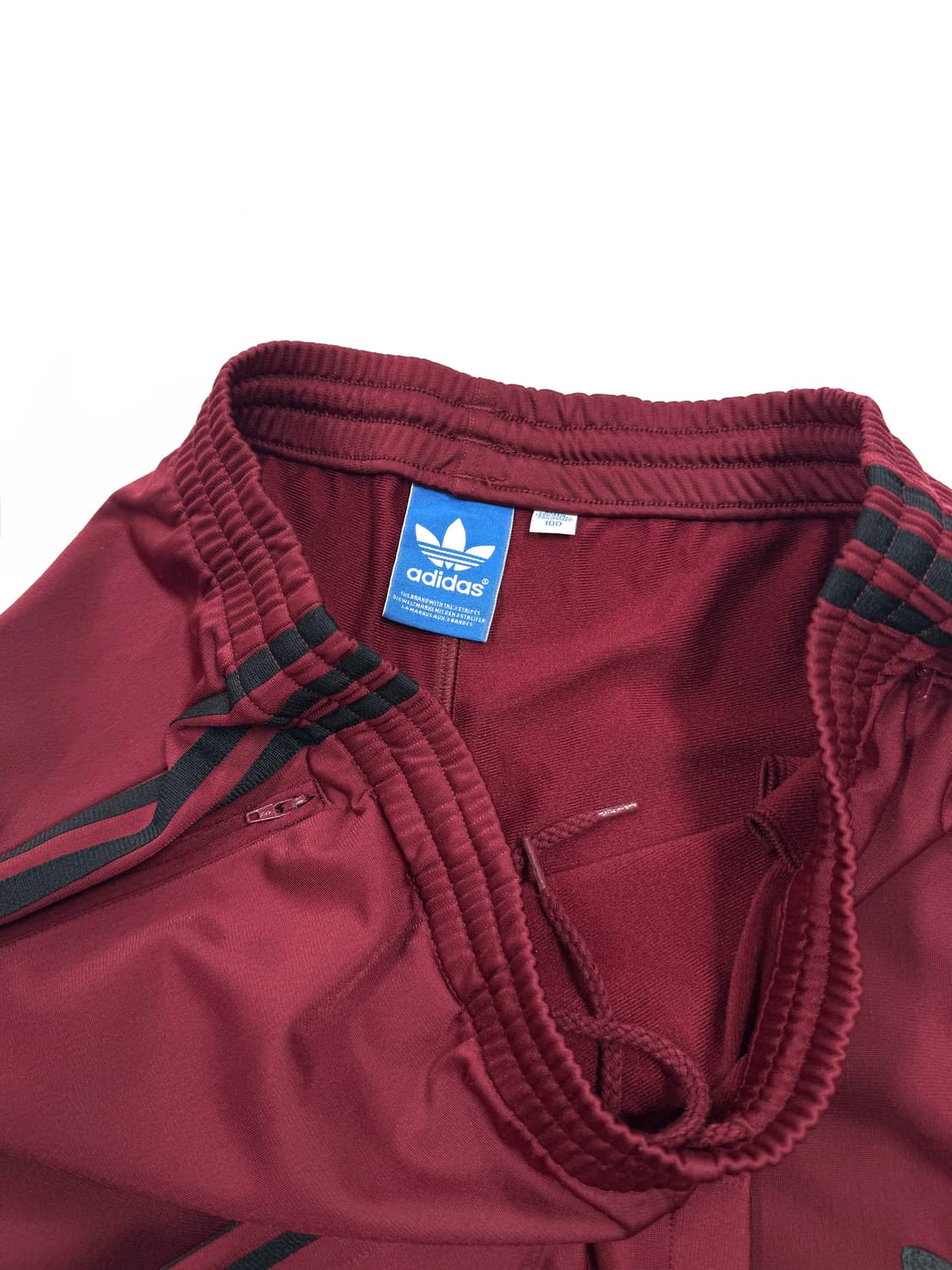 adidas 오리지널 파이어버드 버건디 트랙팬츠 상품이미지4