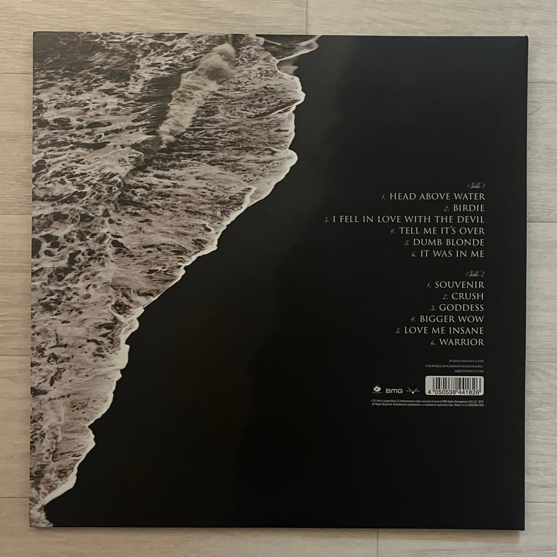 avril lavigne 6집 head above water lp 상품이미지3