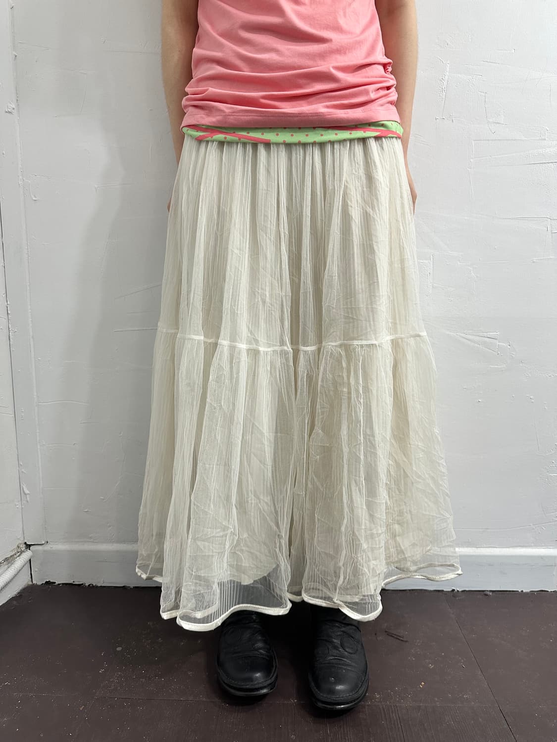 soft sha long skirt 상품이미지2