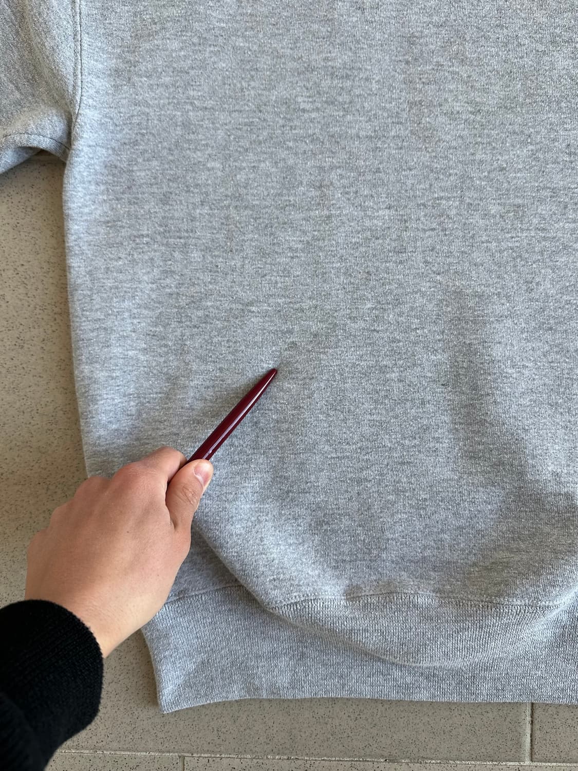 90s 빈티지 러셀 스웻셔츠 그레이 L USA 상품이미지6