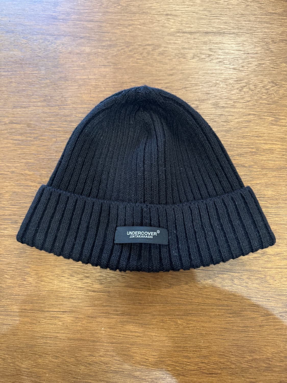 [OS] 언더커버 골지 비니 블랙 상품이미지3