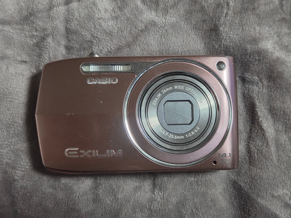 카시오 엑슬림 z2000 핑크 작례O 상품이미지2