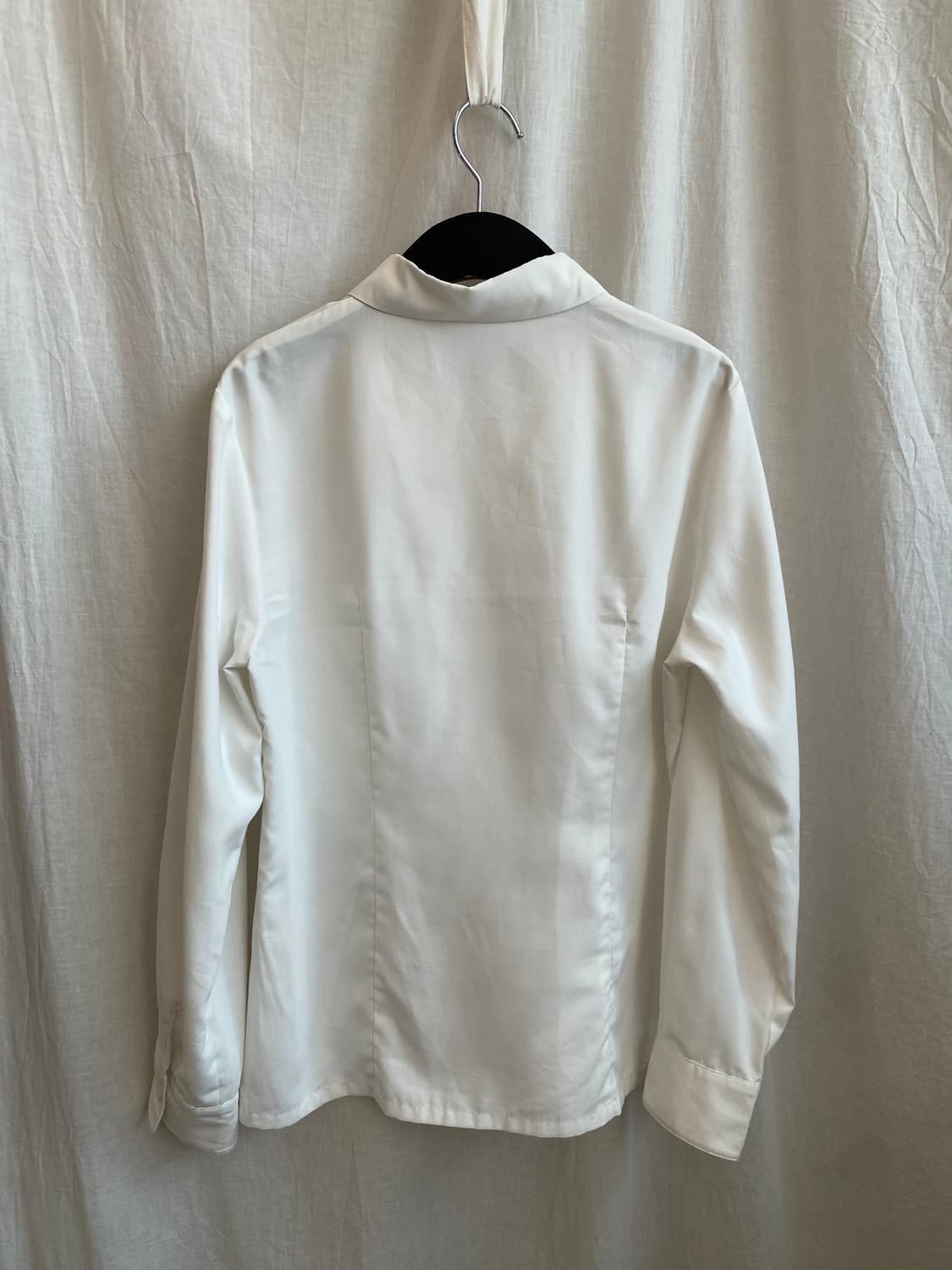 화이트 리본 블라우스(M) 상품이미지3