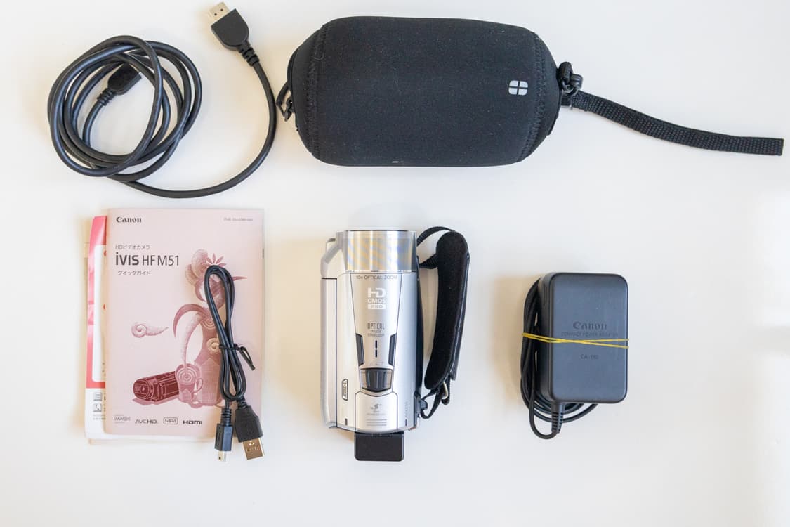 Canon iVIS HF M51 / 빈티지 디지털 캠코더 상품이미지9