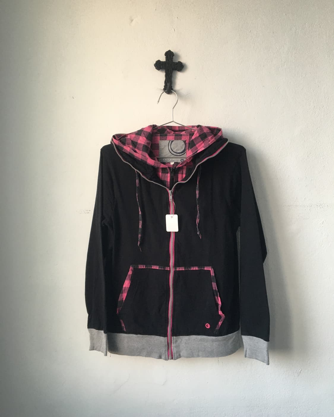 Hood layered zip up 상품이미지2