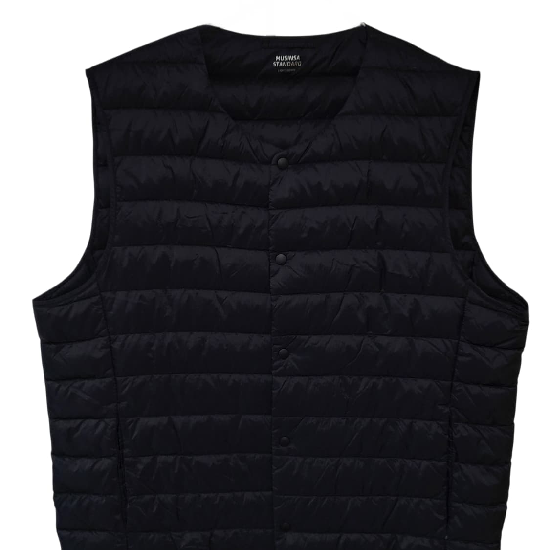 무신사 구스다운 경량패딩조끼 100-105 거위털초경량 상품이미지2