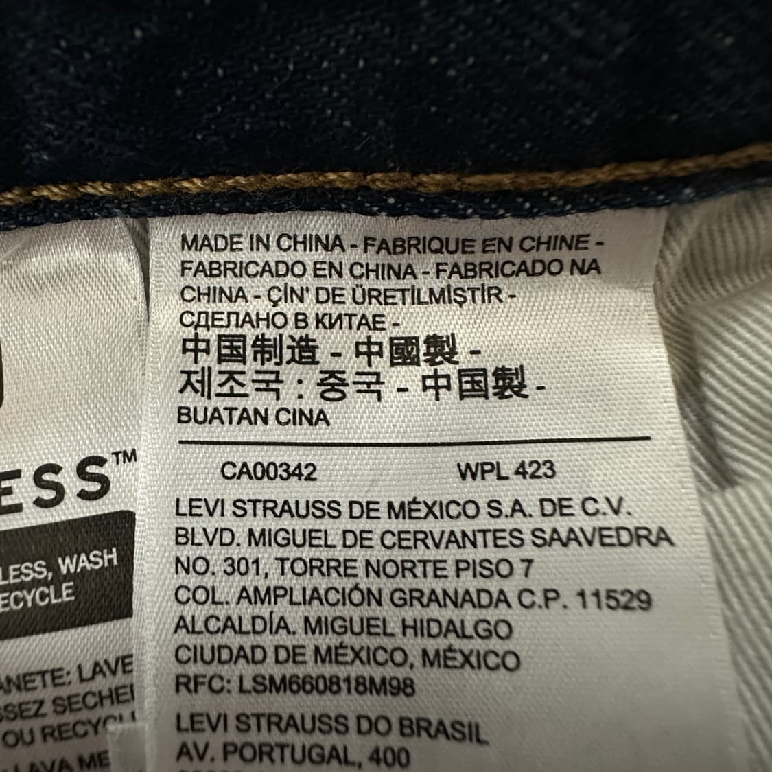 LEVI'S 501' 93 premium vintage jeans 상품이미지5