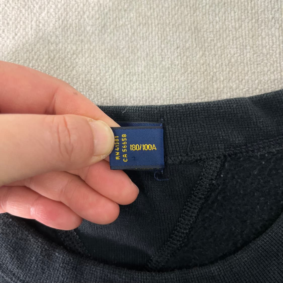 100 폴로 랄프로렌 스몰포니 맨투맨 상품이미지4