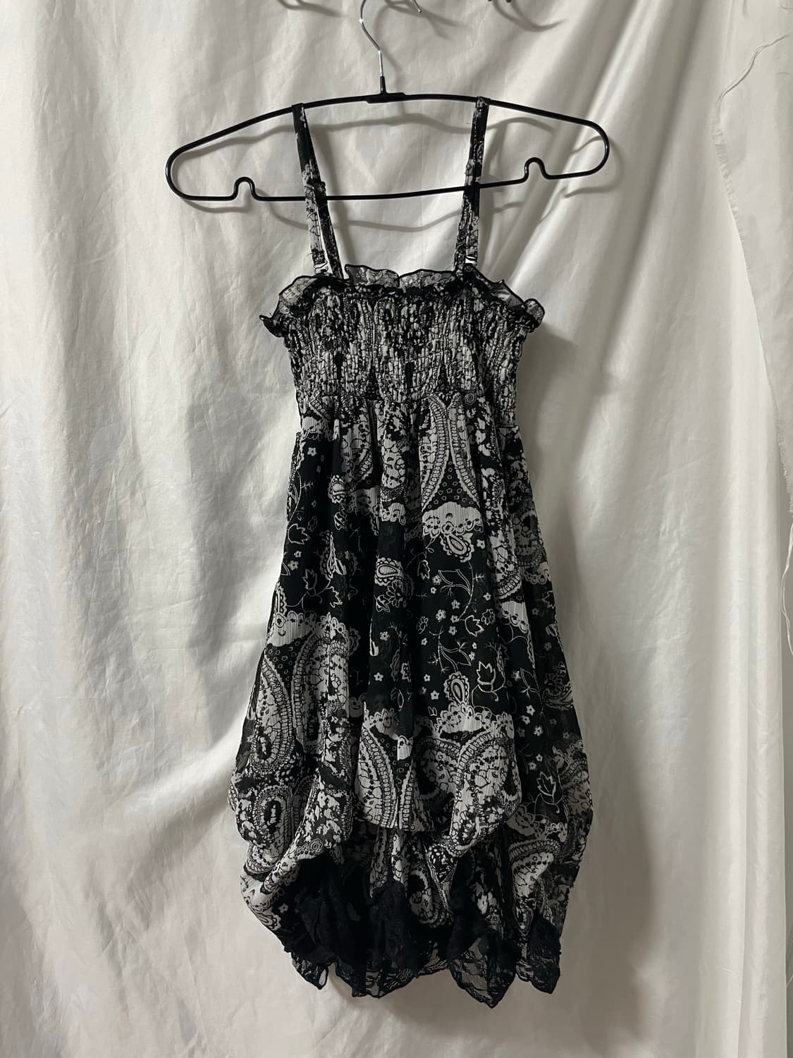 빈티지 디그딥 페이즐리 원피스 상품이미지3