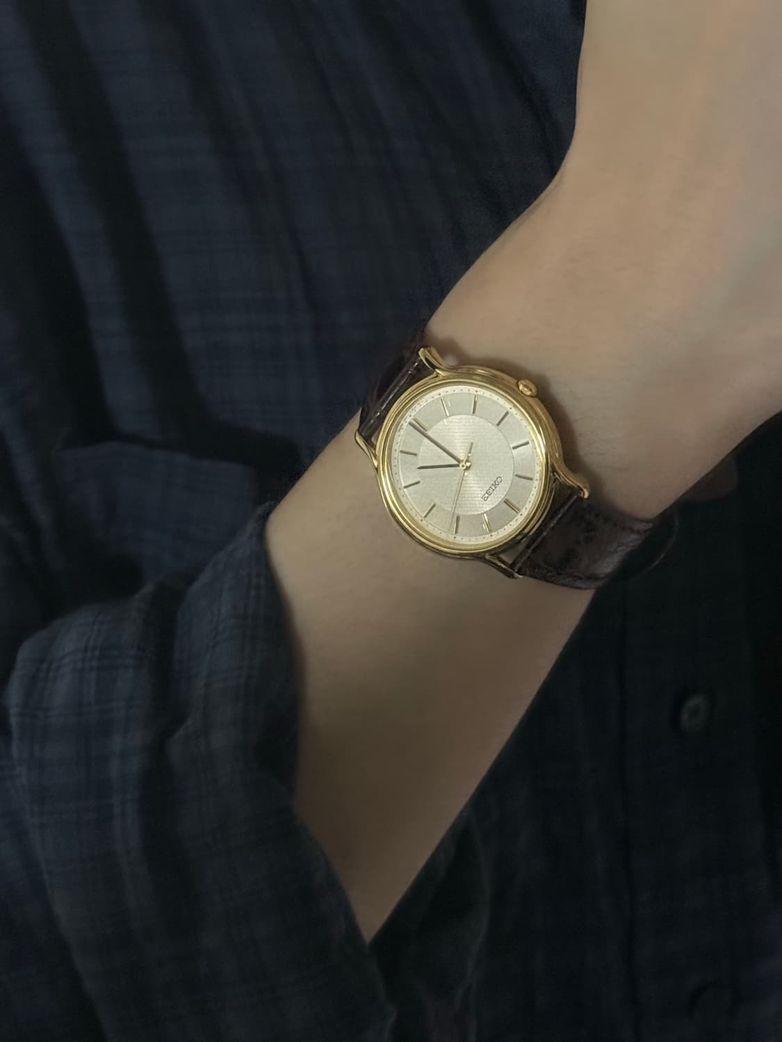 SEIKO 빈티지 쿼츠 시계 상품이미지5