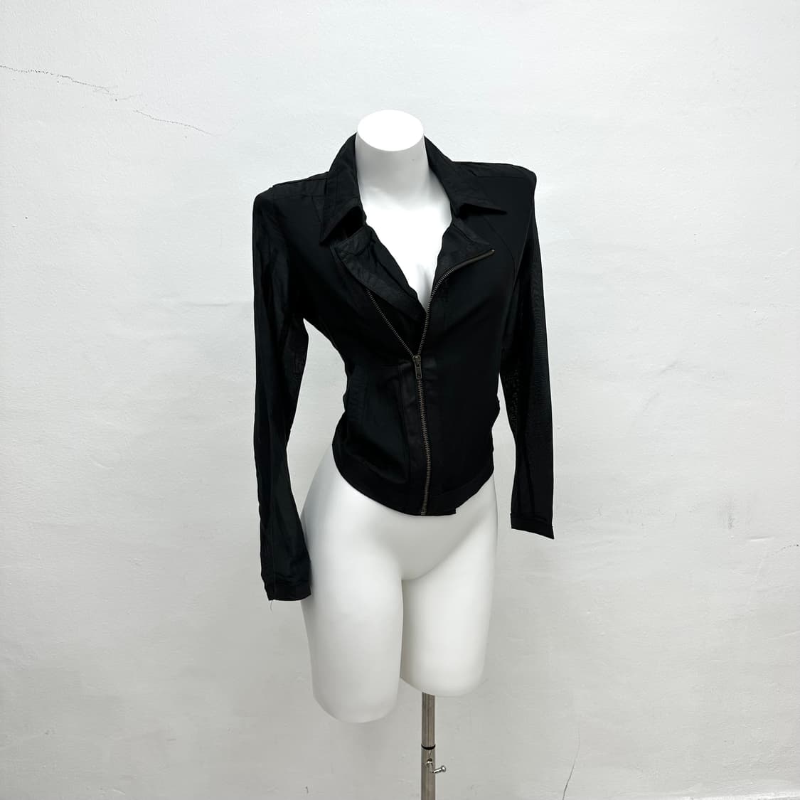 coated line see through jacket 상품이미지1