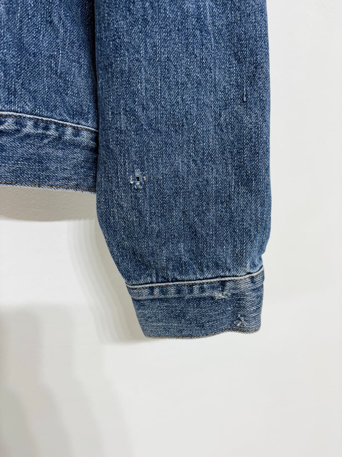 90's  Wrangler Japan Denim trucker Jacke 상품이미지6