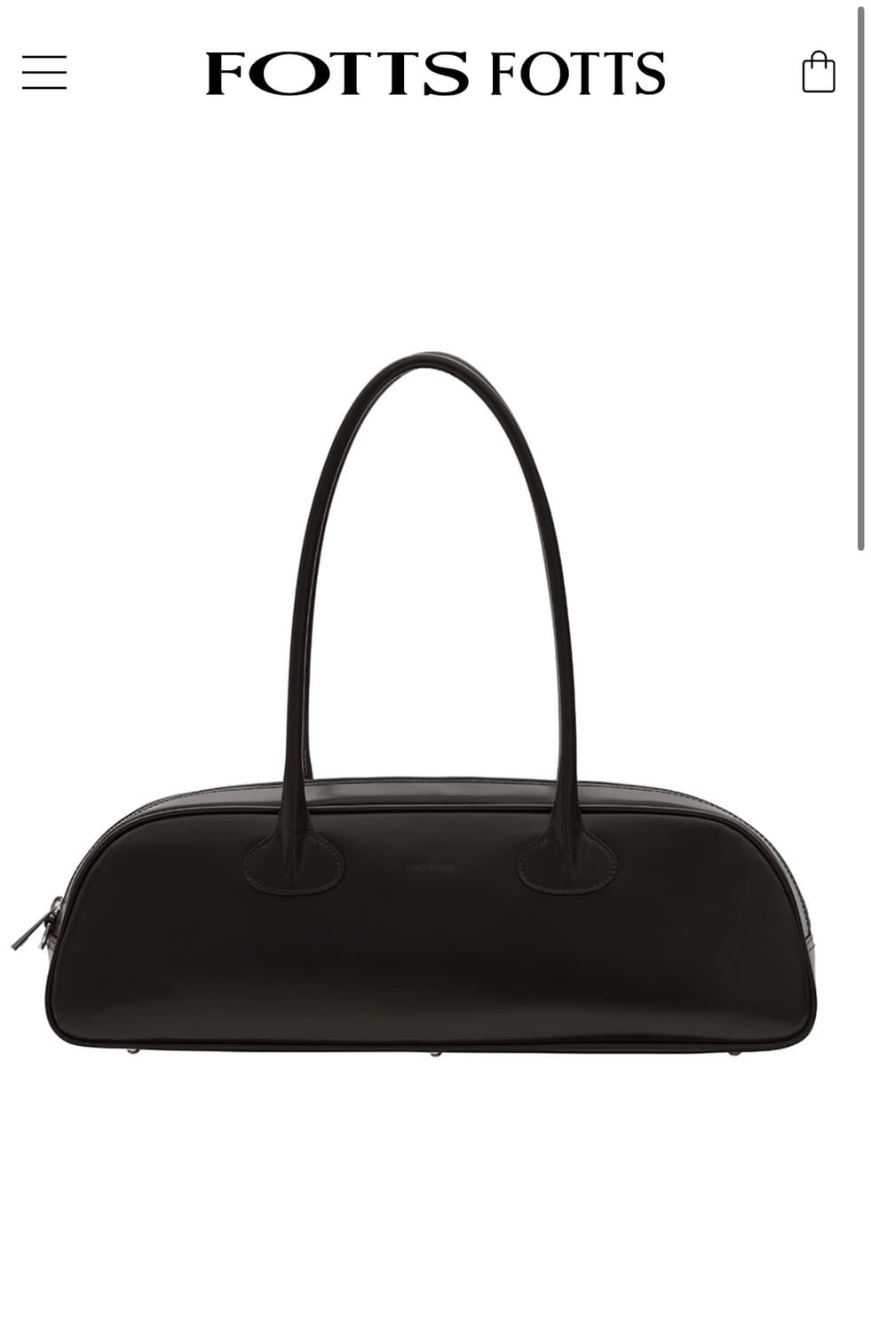 fottsfotts bowling bag black 상품이미지1
